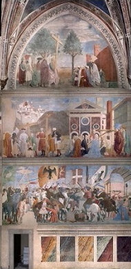 ピエロ・Piero della Francescaの壁画の全体1
