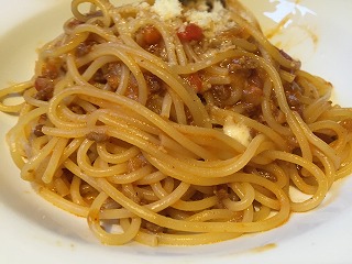 スパゲッティボロネーズ