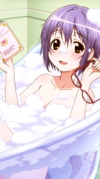 i_316446 bathing feet koga_miyuki megane nagato_yuki nagato_yuki-chan_no_shoushitsu naked