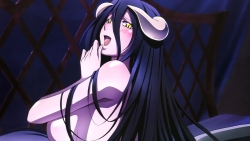 re 329462 albedo_(overlord) ass horns naked overlord wings