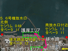 事故から４年７ヶ月経っても放射性物質が見つかる福島第一沖外洋