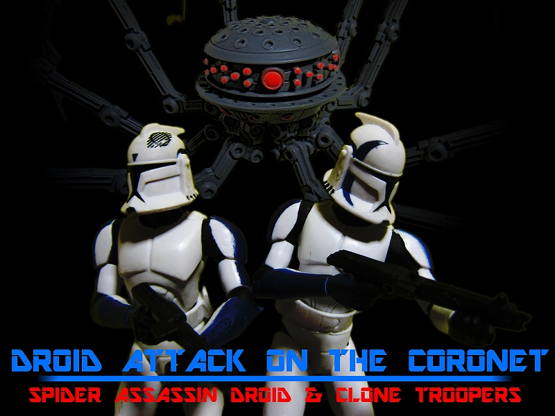 STAR WARS the CLONE WARS - DROID ATTACK ON THE CORONET -スター 