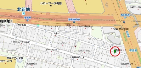新日本新地ビル東館地図