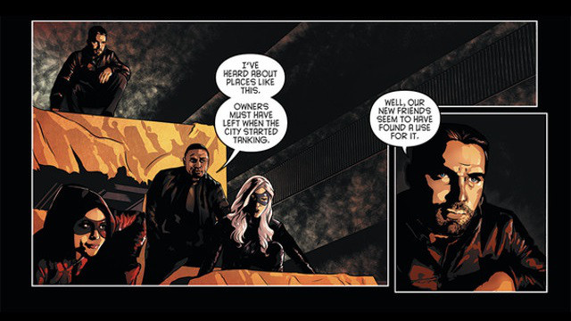 Arrow シーズン4 新たな脅威ダミアン ダークを目撃するオリバー達を描いたコミック プレビューを公開 次はディグルもwweに参戦 Dc Comics Tv Series Dcコミックス原作ドラマ