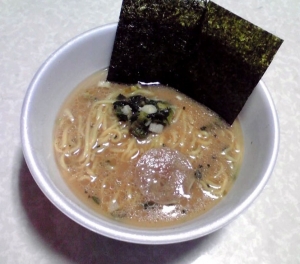 麺ニッポン 横浜家系ラーメン（できあがり）